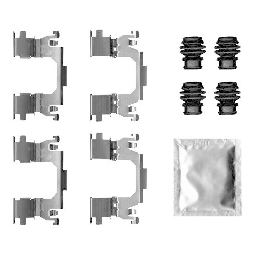 HELLA Zubeh&ouml;rsatz, Scheibenbremsbelag 8DZ 355 207-341