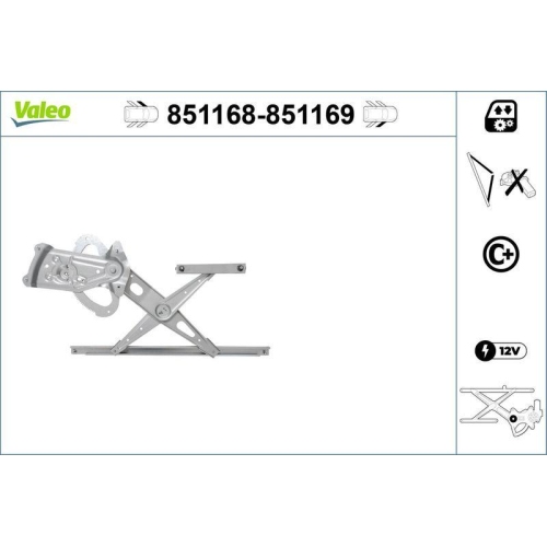 VALEO Fensterheber 851168