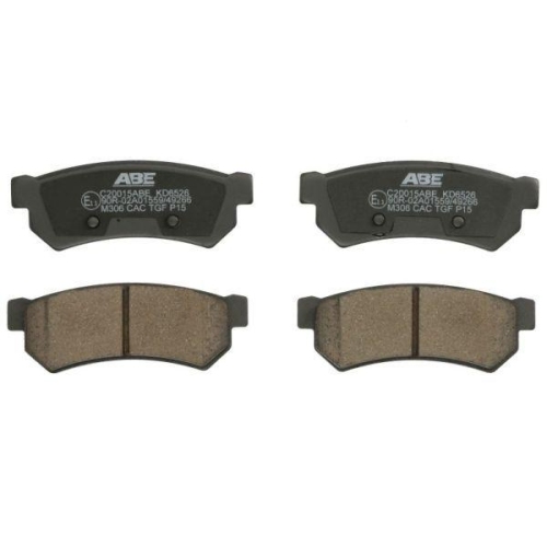 ABE Bremsbelagsatz, Scheibenbremse C20015ABE