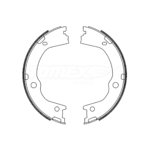 TOMEX Brakes Bremsbackensatz TX 23-06