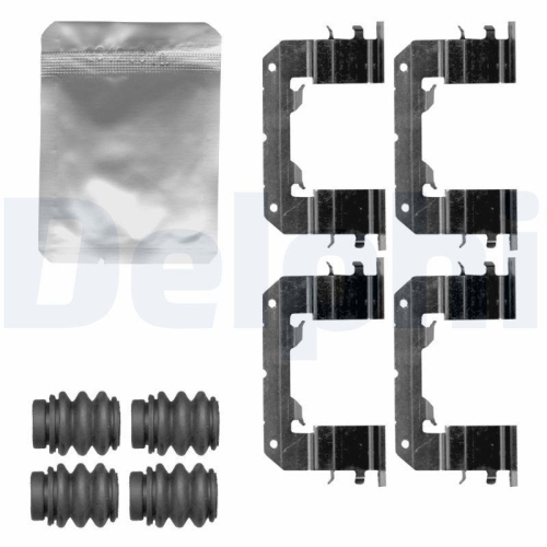 DELPHI Zubeh&ouml;rsatz, Scheibenbremsbelag LX0630