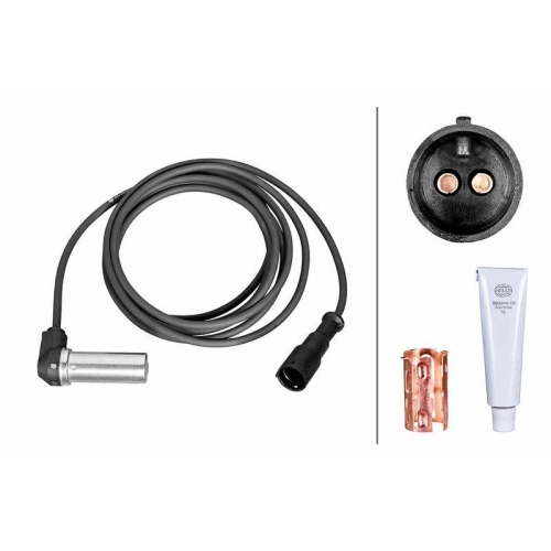 HELLA Sensor, Raddrehzahl 6PU 230 052-431