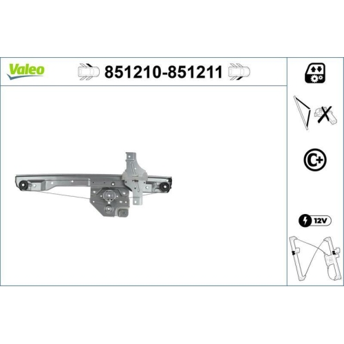 VALEO Fensterheber 851210
