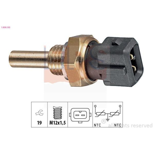 EPS Sensor, Kühlmitteltemperatur Made in Italy - OE Equivalent