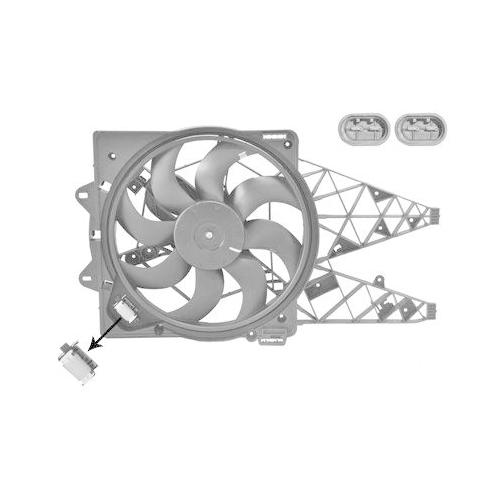 VAN WEZEL L&uuml;fter, Motork&uuml;hlung 1638746