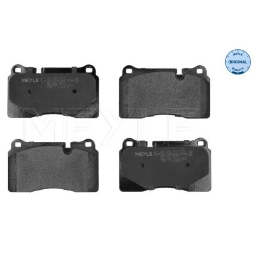 MEYLE Bremsbelagsatz, Scheibenbremse MEYLE-ORIGINAL: True to OE. 025 202 1717
