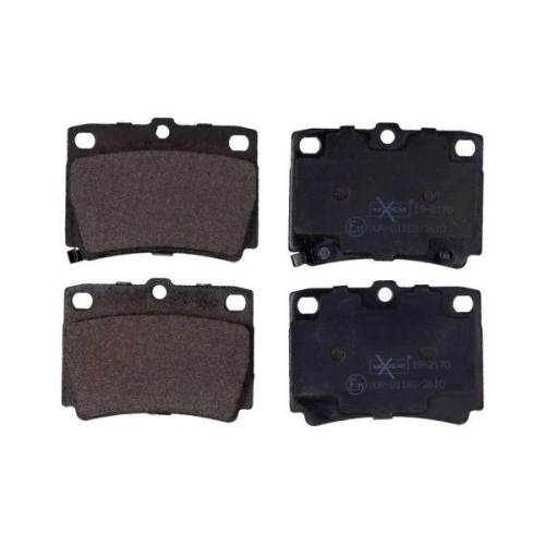 MAXGEAR Bremsbelagsatz, Scheibenbremse 19-2170