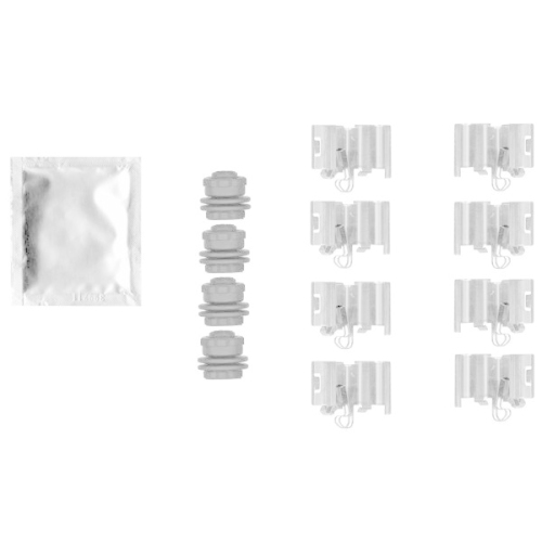 HELLA Zubehörsatz, Scheibenbremsbelag 8DZ 355 206-761