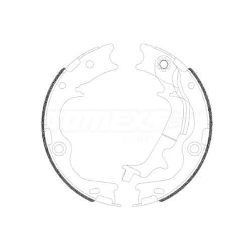 TOMEX Brakes Bremsbackensatz TX 23-12