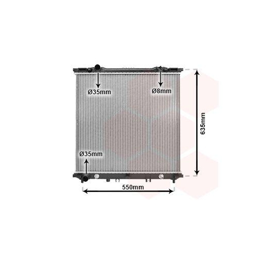 VAN WEZEL K&uuml;hler, Motork&uuml;hlung 83002175