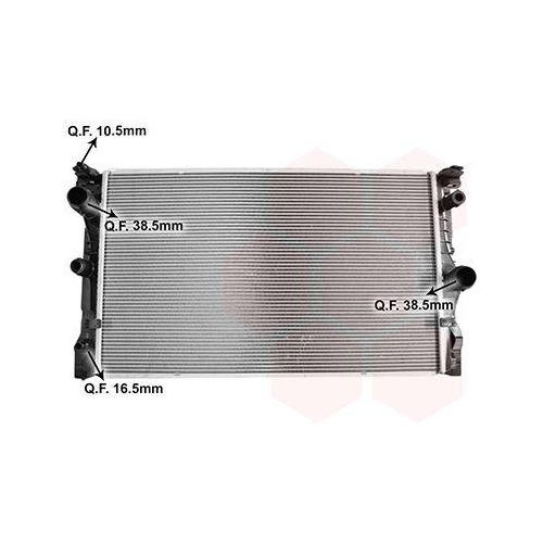 VAN WEZEL K&uuml;hler, Motork&uuml;hlung 06012752