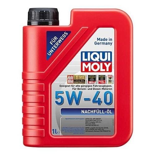 Motoröl LIQUI MOLY 1305 Nachfüll-Öl 5W-40 Leichtlauf synthetisch 6 Liter