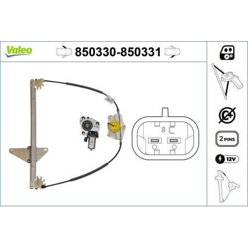 VALEO Fensterheber 850330