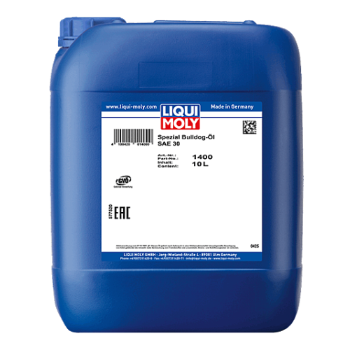 Motor&ouml;l Motoren&ouml;l LIQUI MOLY 1400 Spezial Bulldog-&Ouml;l SAE 30 - 10 Liter Kanister