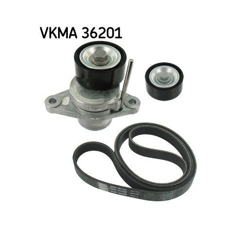 SKF Keilrippenriemensatz VKMA 36201