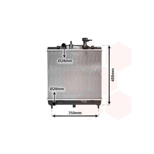 VAN WEZEL K&uuml;hler, Motork&uuml;hlung 83002182