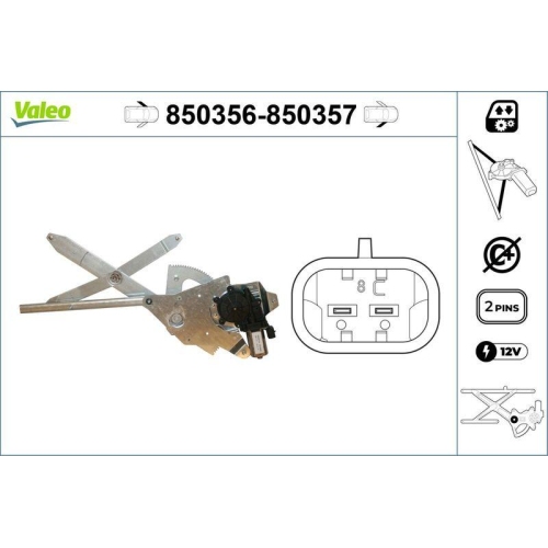 VALEO Fensterheber 850356