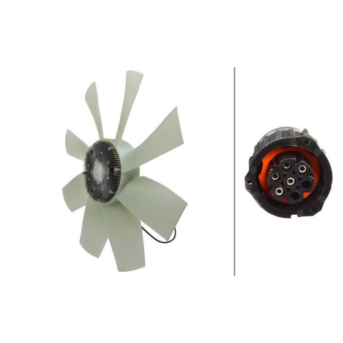 HELLA L&uuml;fter, Motork&uuml;hlung 8MV 366 438-061