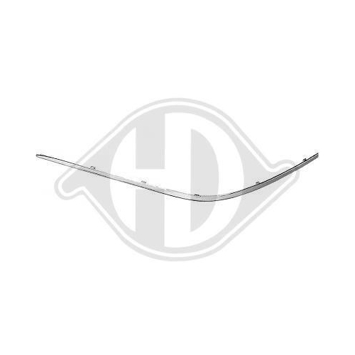 DIEDERICHS Zier-/Schutzleiste, Stoßfänger 1614164