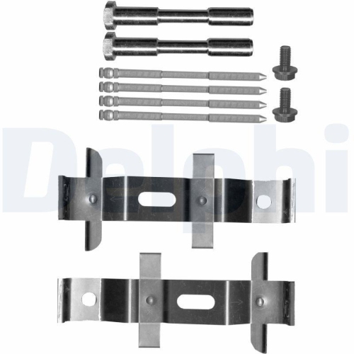 DELPHI Zubeh&ouml;rsatz, Scheibenbremsbelag LX0640