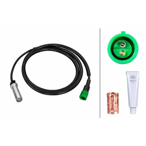 HELLA Sensor, Raddrehzahl 6PU 230 052-531