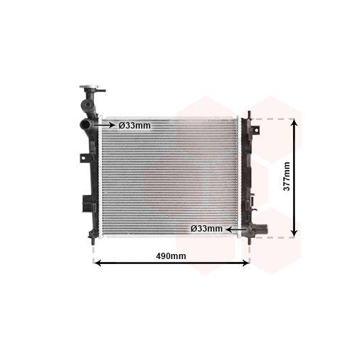 VAN WEZEL K&uuml;hler, Motork&uuml;hlung *** IR PLUS *** 83002189