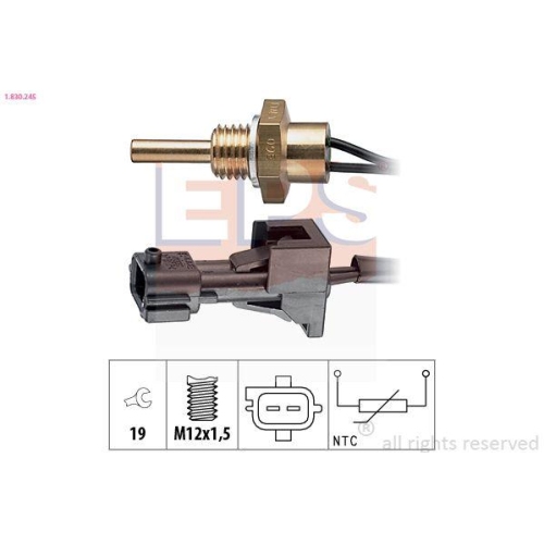 EPS Sensor, Kühlmitteltemperatur Made in Italy - OE Equivalent