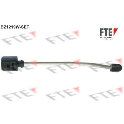 FTE Warnkontakt, Bremsbelagverschleiß