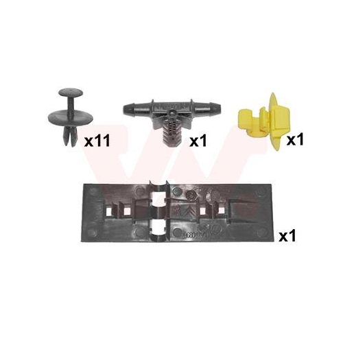 VAN WEZEL Montagesatz, Motorhaube 4042797