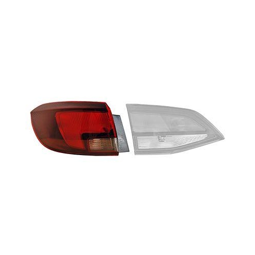 VAN WEZEL Heckleuchte 3811921