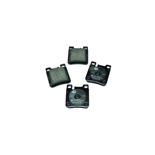 HELLA Bremsbelagsatz, Scheibenbremse 8DB 355 007-581