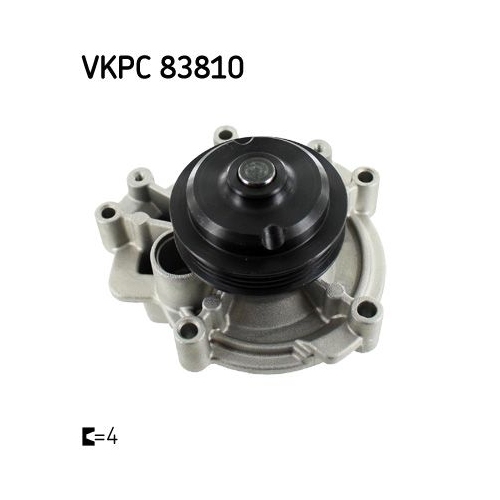 SKF Wasserpumpe, Motork&uuml;hlung