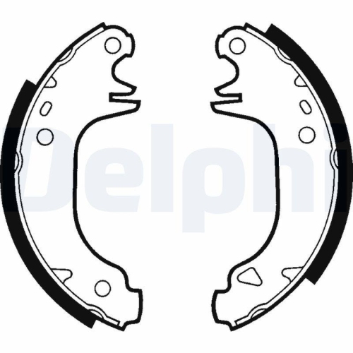 DELPHI Bremsbackensatz LS1293