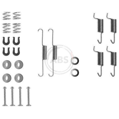 A.B.S. Zubeh&ouml;rsatz, Feststellbremsbacken 0788Q