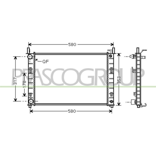PRASCO K&uuml;hler, Motork&uuml;hlung PrascoSelection FD340R001