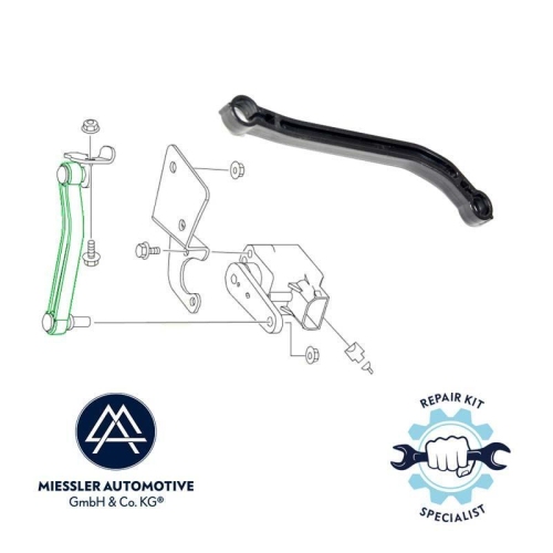 NIVEAUSENSOR Vorne rechts Miessler Automotive MA-0000643