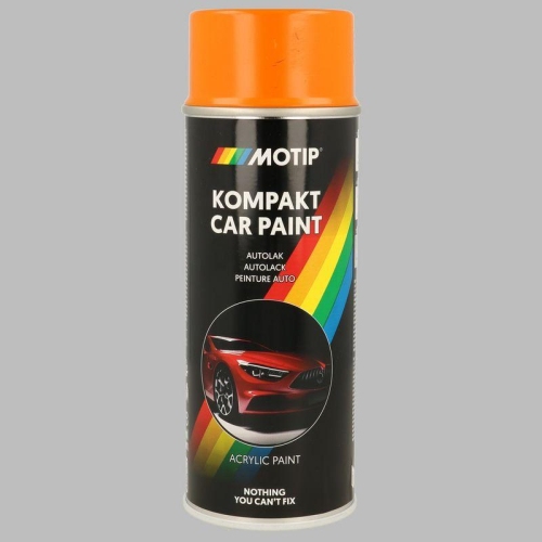 Spr&uuml;hfarbe Autolack Kompakt Spray Kompakt 42800 orange hochgl&auml;nzend 400ml MOTIP