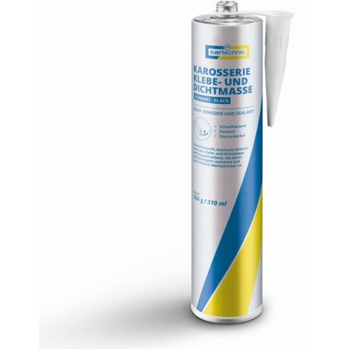 Karosseriekleber Klebemasse Dichtmasse schwarz 310ml Cartechnic Kartusche
