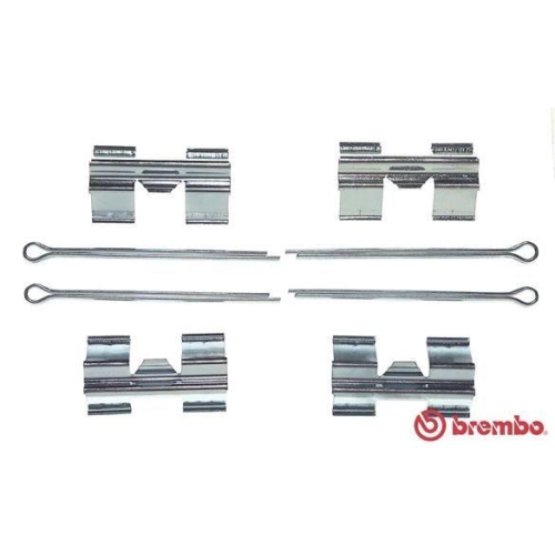 BREMBO Zubeh&ouml;rsatz, Scheibenbremsbelag PRIME LINE A 02 257