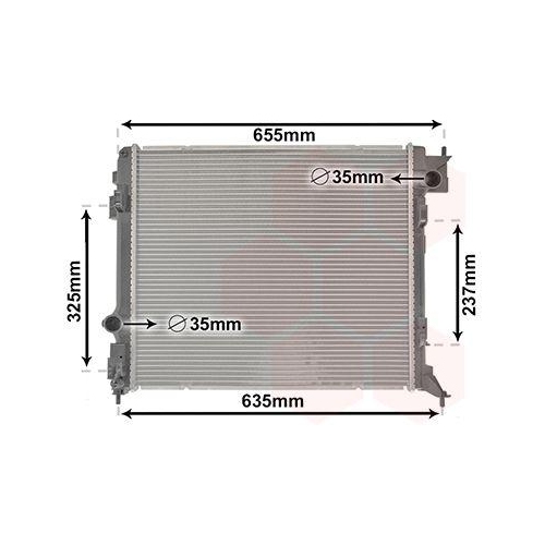 VAN WEZEL K&uuml;hler, Motork&uuml;hlung 33002444