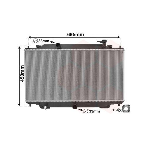 VAN WEZEL K&uuml;hler, Motork&uuml;hlung *** IR PLUS *** 27012703