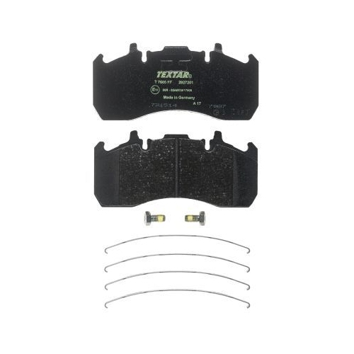 TEXTAR Bremsbelagsatz, Scheibenbremse 2927201