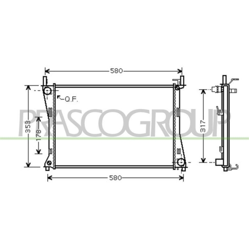 PRASCO K&uuml;hler, Motork&uuml;hlung PrascoSelection FD340R002
