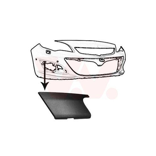 VAN WEZEL Blende, Sto&szlig;f&auml;nger ** Equipart ** 3753492