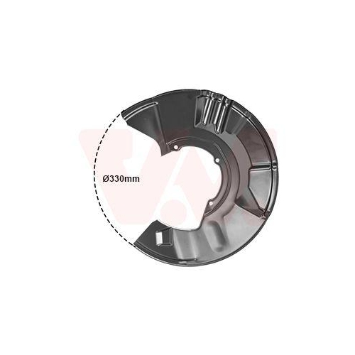 VAN WEZEL Spritzblech, Bremsscheibe 3028372