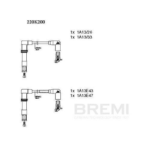 BREMI Zündleitungssatz