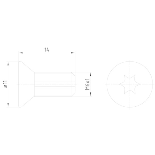 TEXTAR Schraube, Bremsscheibe TPM0012