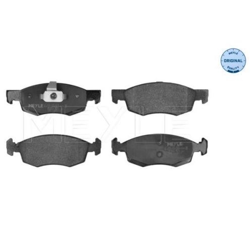 MEYLE Bremsbelagsatz, Scheibenbremse MEYLE-ORIGINAL: True to OE. 025 238 4218