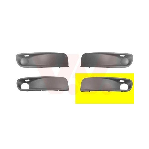 VAN WEZEL L&uuml;ftungsgitter, Sto&szlig;f&auml;nger ** Equipart ** 5897593