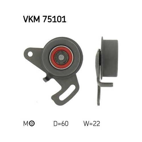 SKF Spannrolle, Zahnriemen VKM 75101